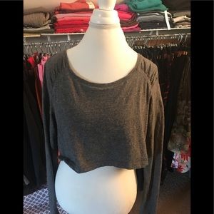 Zella long sleeve crop top